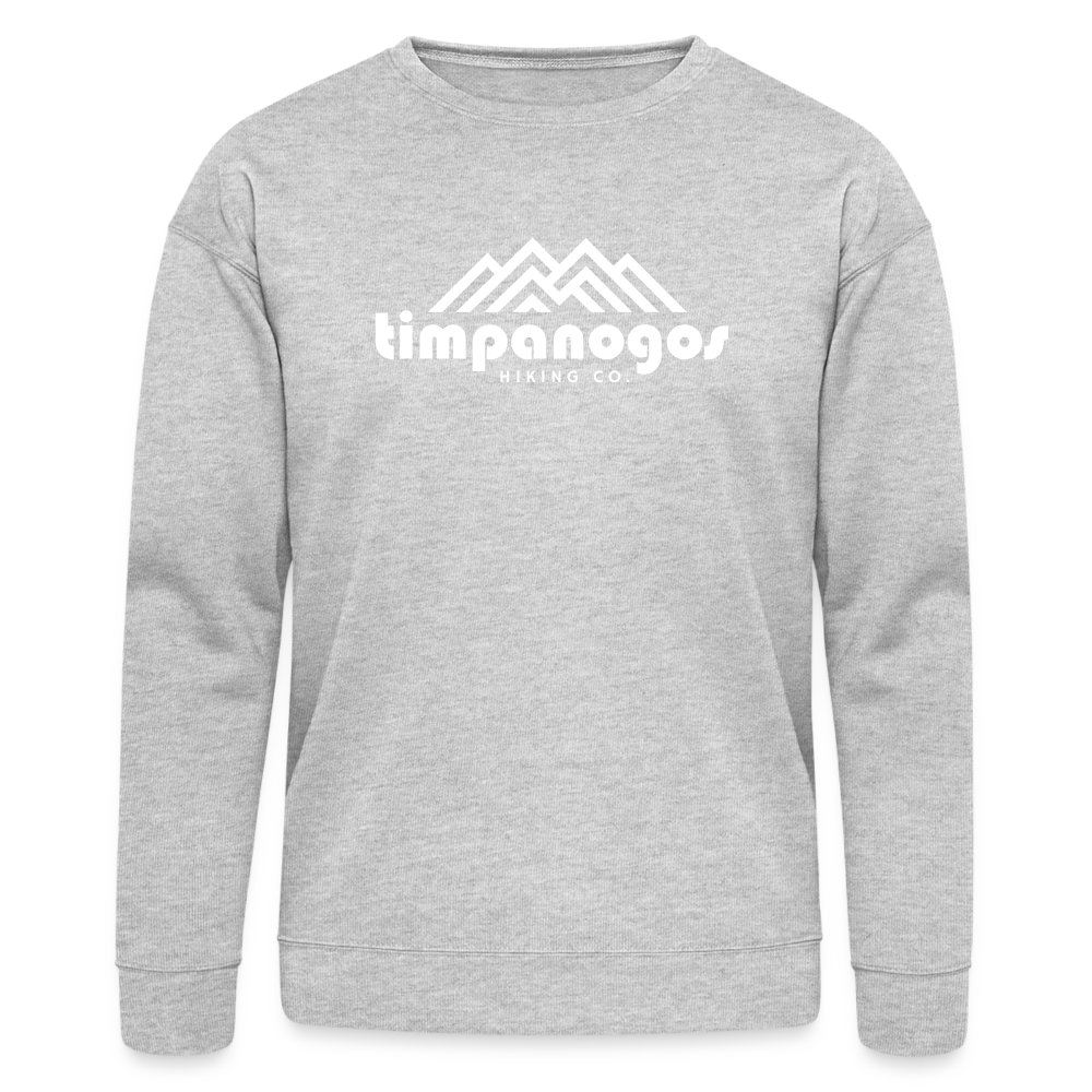 Timpanogos Hiking Co. (official) - Bella + Canvas Cozy Sweatshirt - heather gray