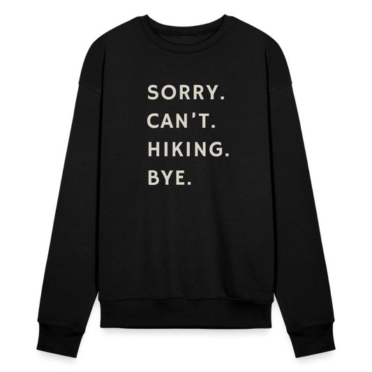 sorry can't hiking bye - Premium Graphic Tee - black
