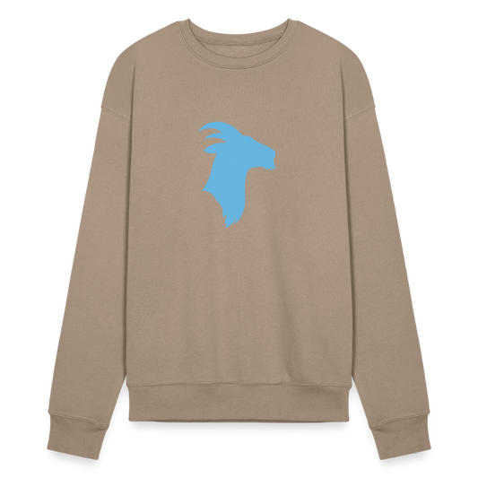 Blue Goat - Bella + Canvas Cozy Sweatshirt - tan