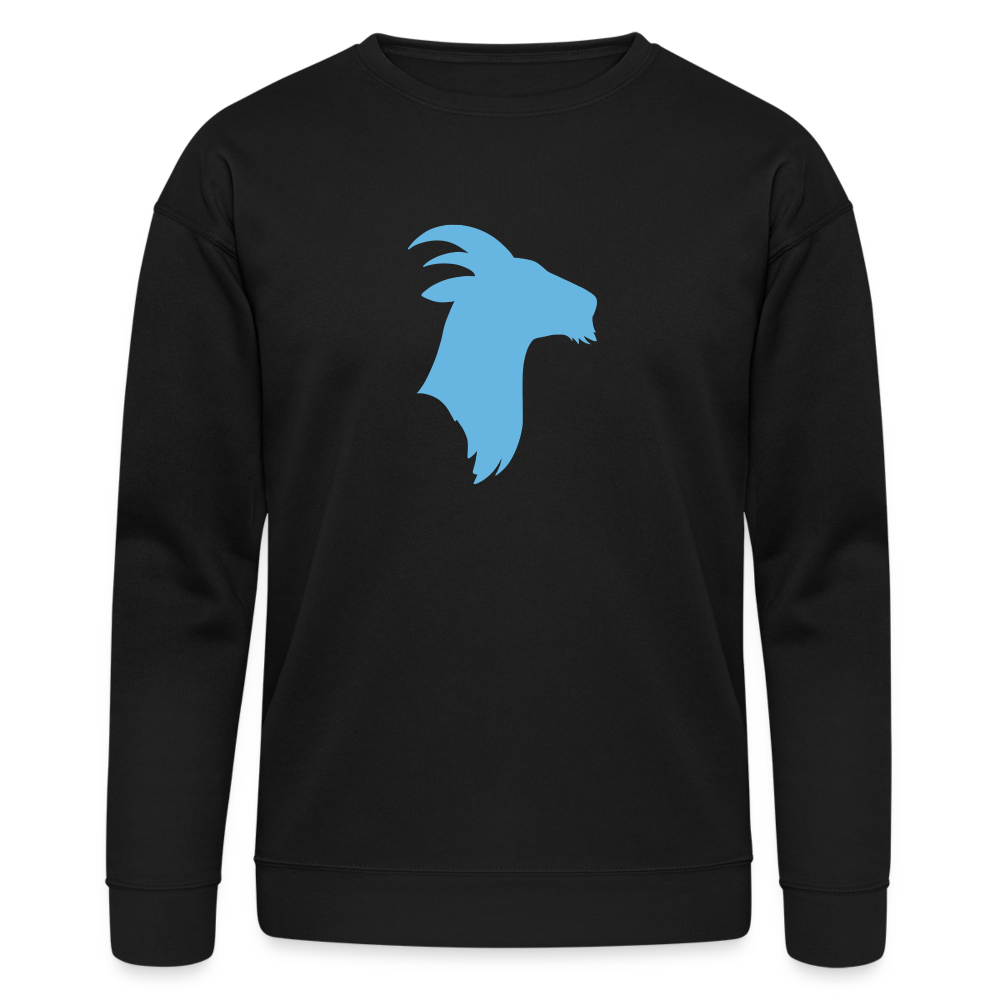 Blue Goat - Bella + Canvas Cozy Sweatshirt - black
