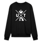 Utah X - Bella + Canvas Cozy Sweatshirt - black