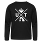 Utah X - Bella + Canvas Cozy Sweatshirt - black