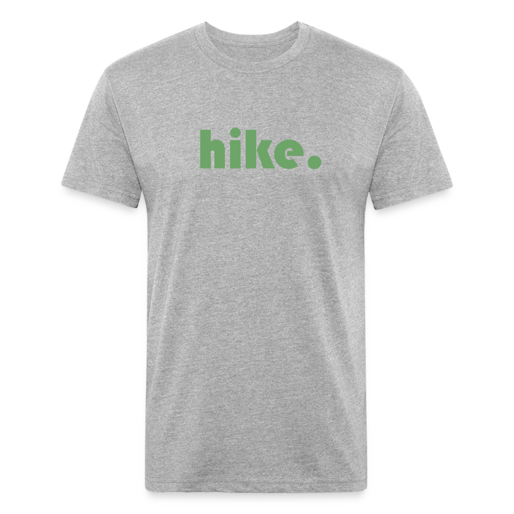 hike - Premium Graphic Tee - heather gray