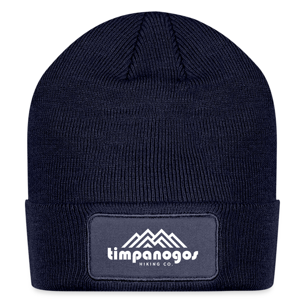 Patch Beanie - Timpanogos Hiking Co. - navy