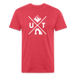Utah X - Premium Graphic Tee - heather red