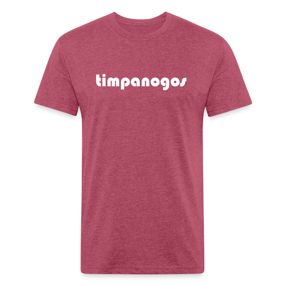Timpanogos - Premium Graphic Tee - heather burgundy