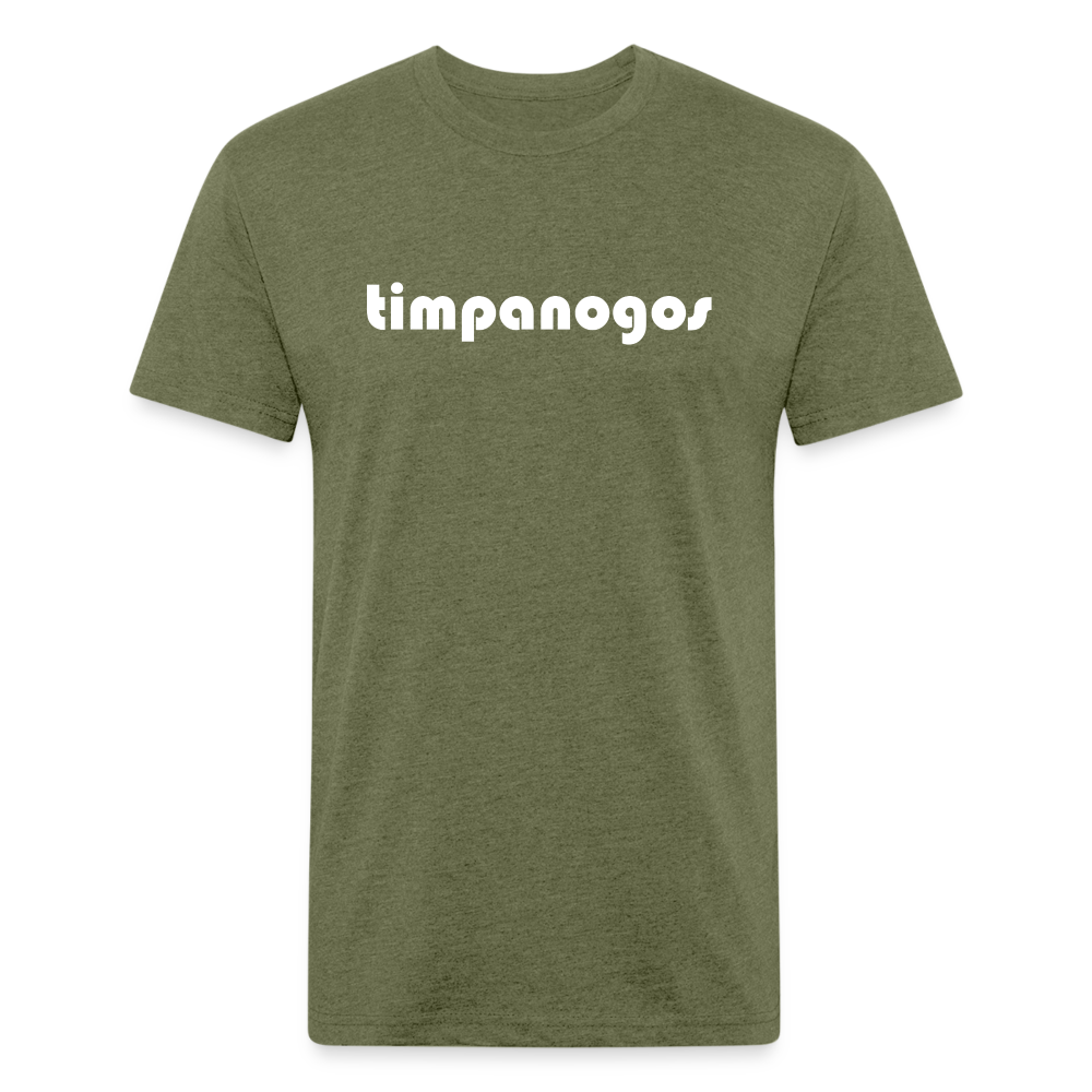 Timpanogos - Premium Graphic Tee - heather military green