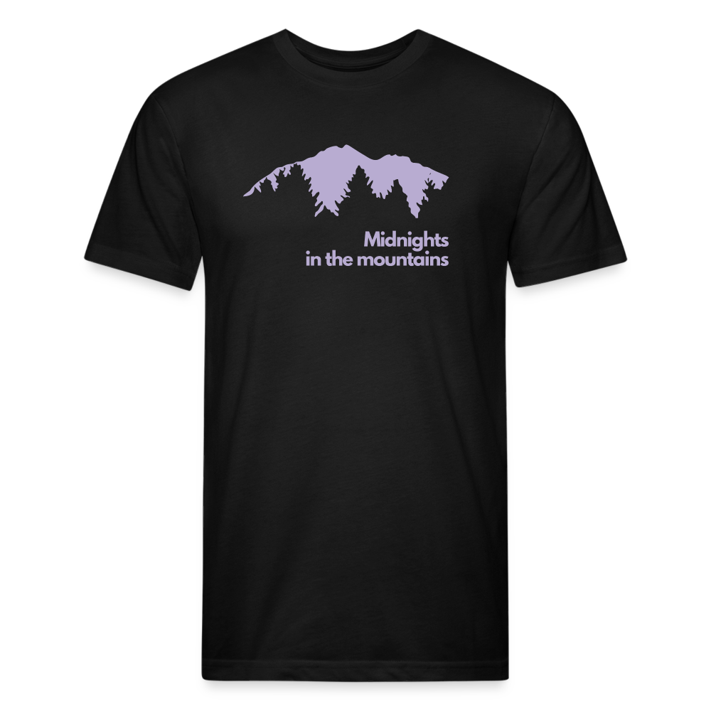 Midnights in the mountains - Premium Graphic Tee - black