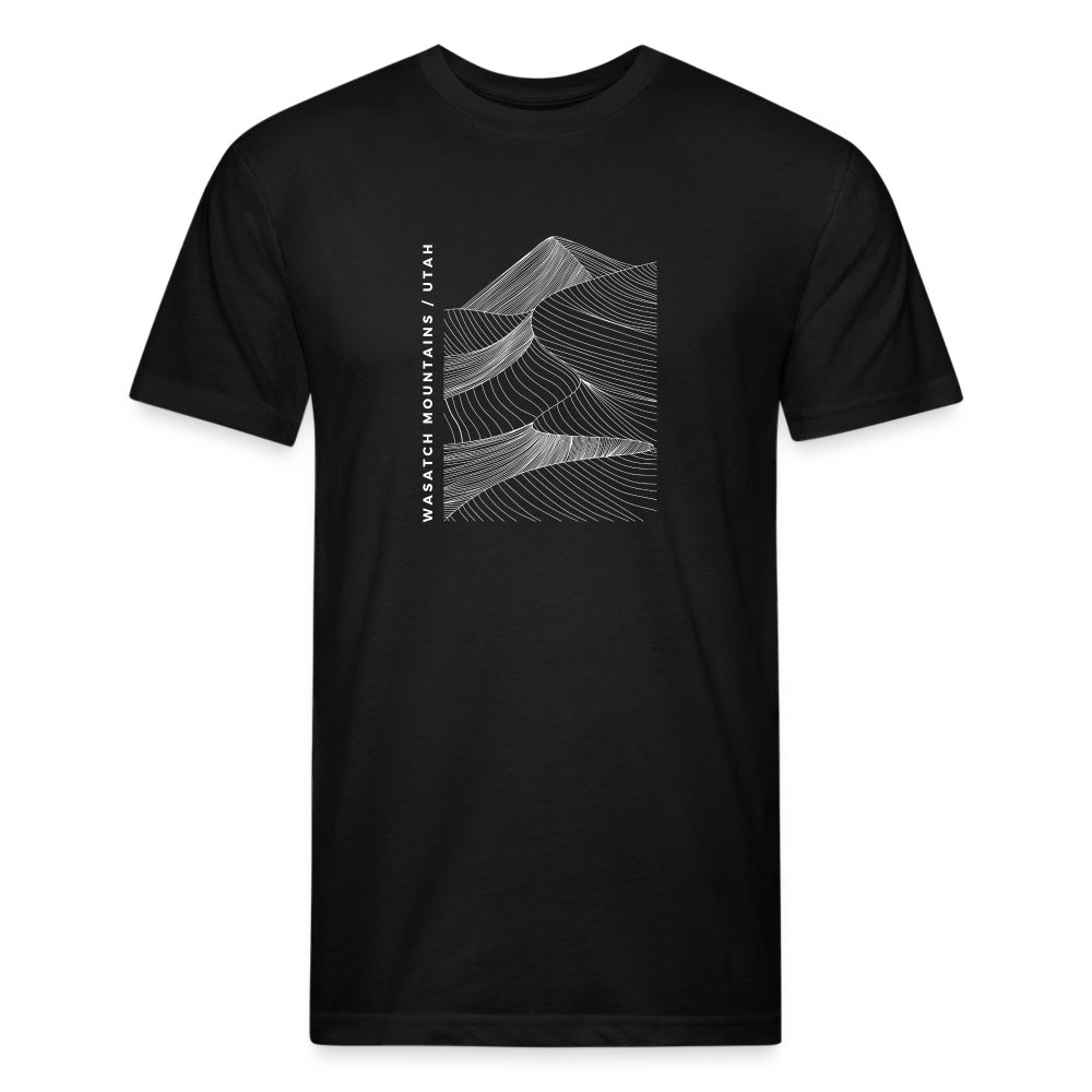 Wasatch Mountains - Premium Graphic Tee - black