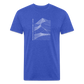 Wasatch Mountains - Premium Graphic Tee - heather royal