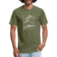 Wasatch Mountains - Premium Graphic Tee - heather military green