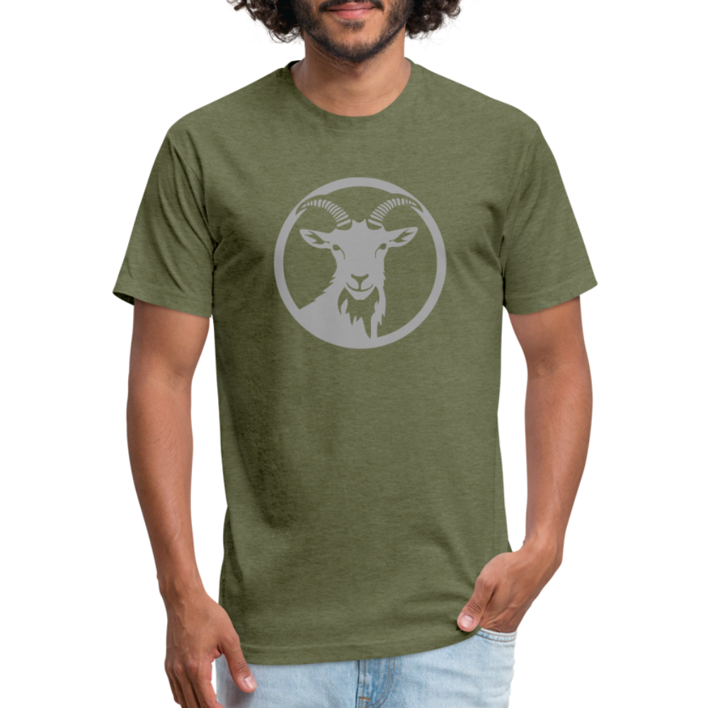 Goat Energy - Premium Graphic Tee - heather military green
