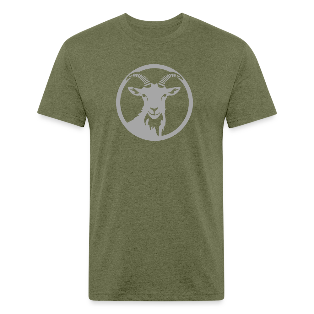 Goat Energy - Premium Graphic Tee - heather military green