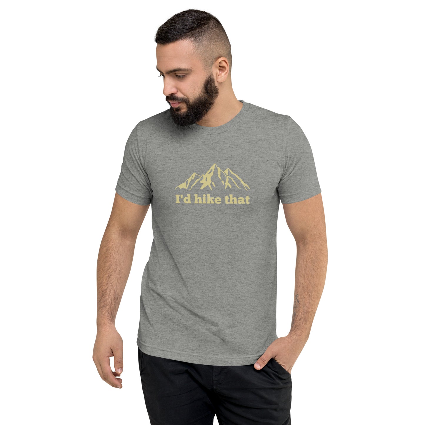 I'd Hike That - Vintage Tri-blend T-shirt