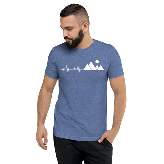 Mountain Pulse - Vintage Triblend T-shirt