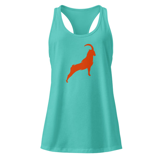Goat Icon - Women's Ideal Racerback Tank