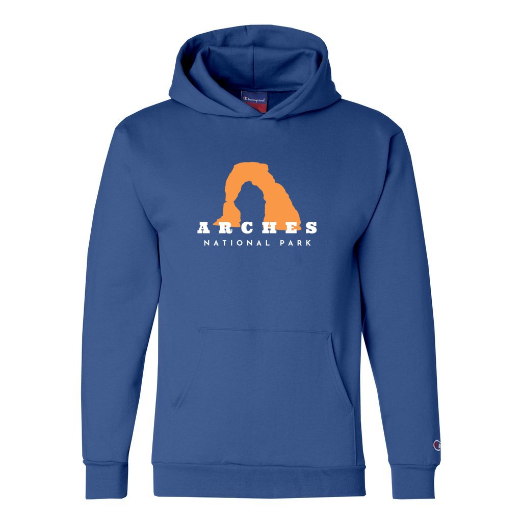 Blue Champion Arches National Park Hoodie