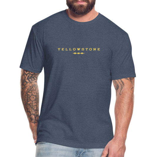 Yellowstone - Premium Graphic Tee - heather navy