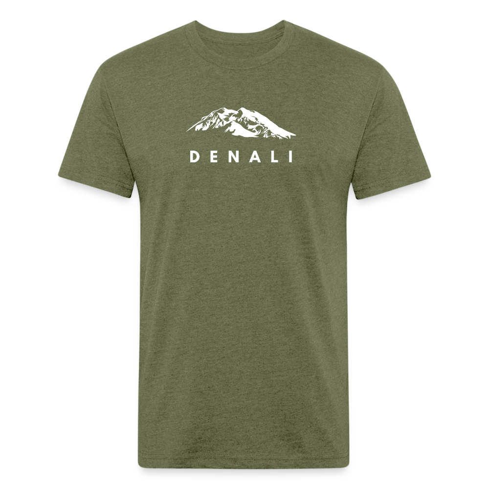 Denali - Premium Graphic Tee - heather military green