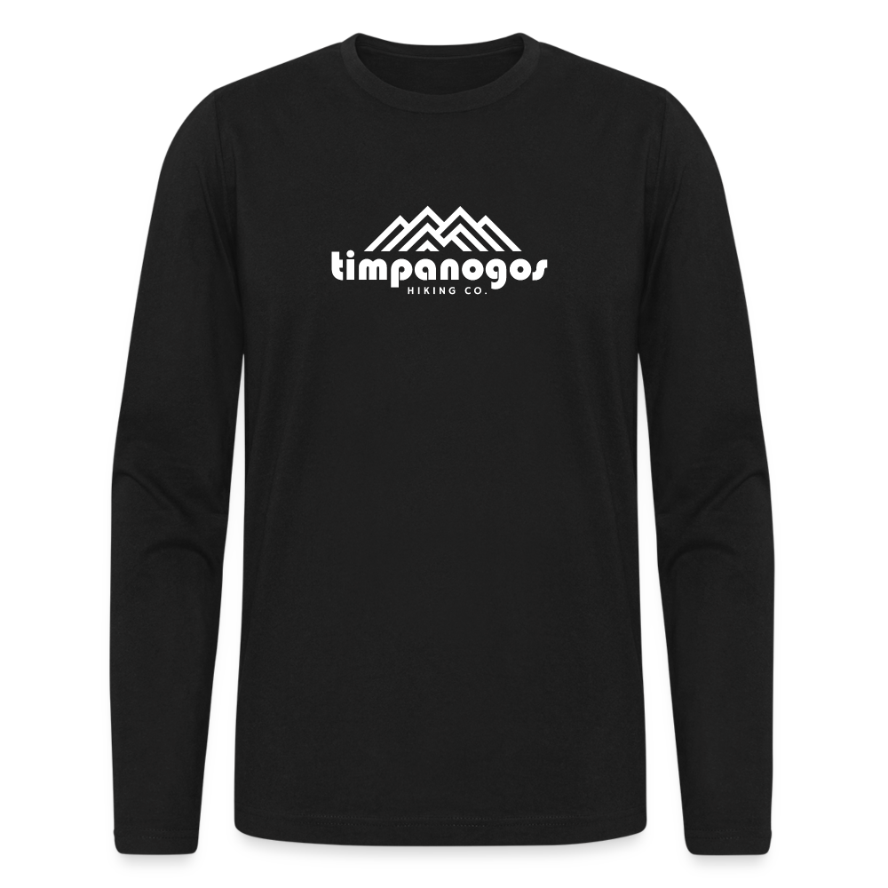 Men's Premium Long Sleeve T-Shirt (Timpanogos Hiking Co.) - black