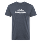 Timpanogos Hiking Co. - Premium Graphic Tee - heather navy