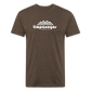 Timpanogos Hiking Co. - Premium Graphic Tee - heather espresso