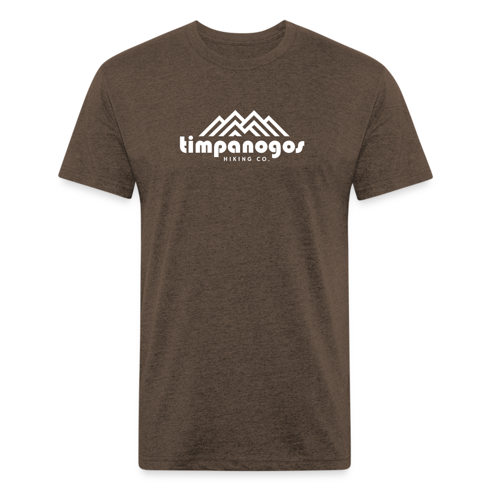 Timpanogos Hiking Co. - Premium Graphic Tee - heather espresso