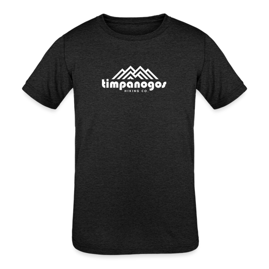 Kids' Tri-Blend T-Shirt (Timpanogos Hiking Co.) - heather black