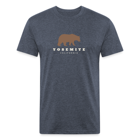 Yosemite - Premium Graphic Tee - heather navy