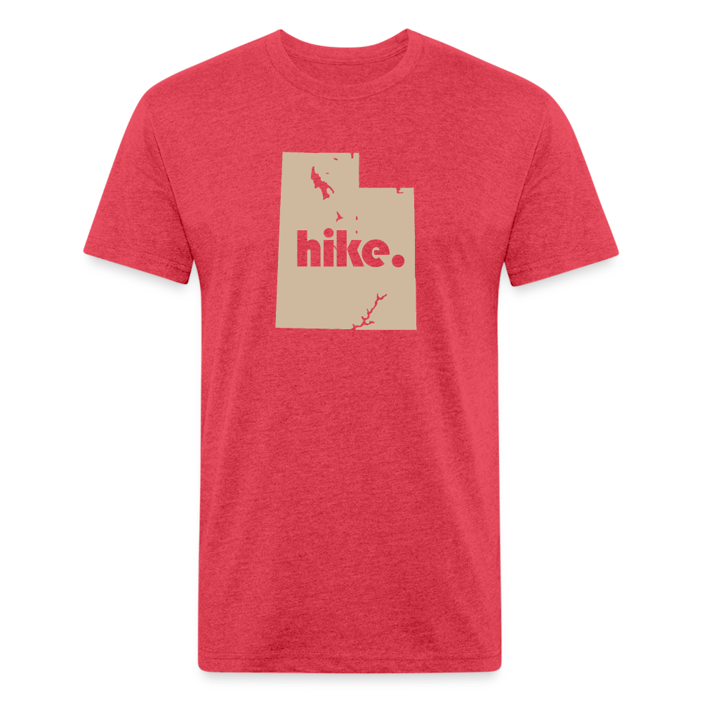 Hike (Utah) - Premium Graphic Tee - heather red