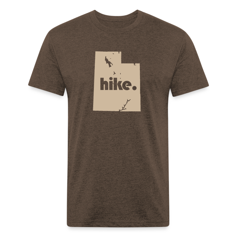Hike (Utah) - Premium Graphic Tee - heather espresso