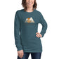 Women's Bella + Canvas Long Sleeve (Coffee & the Mountains)